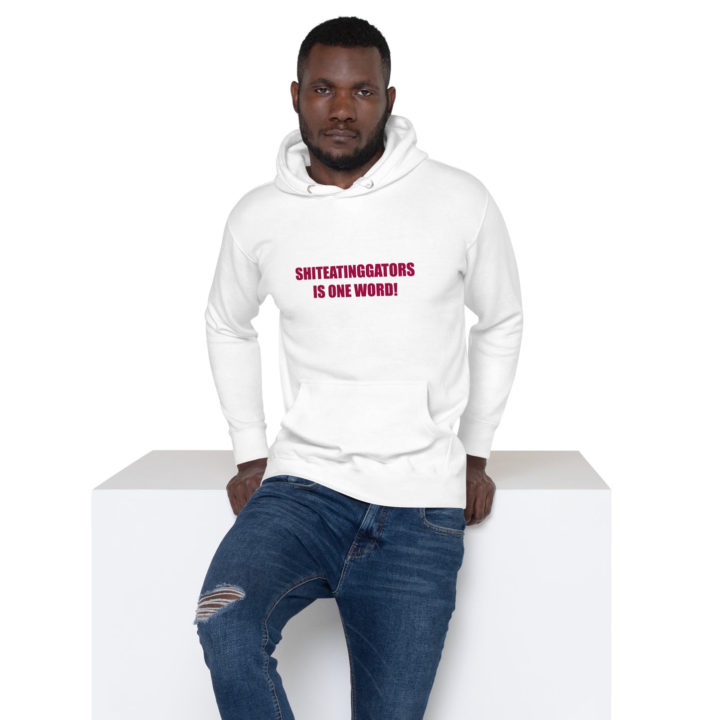 Shiteatinggators Maroon Logo Unisex Hoodie