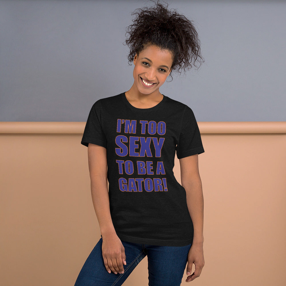 Too Sexy Navy&Orange Logo Unisex t-shirt S-XL