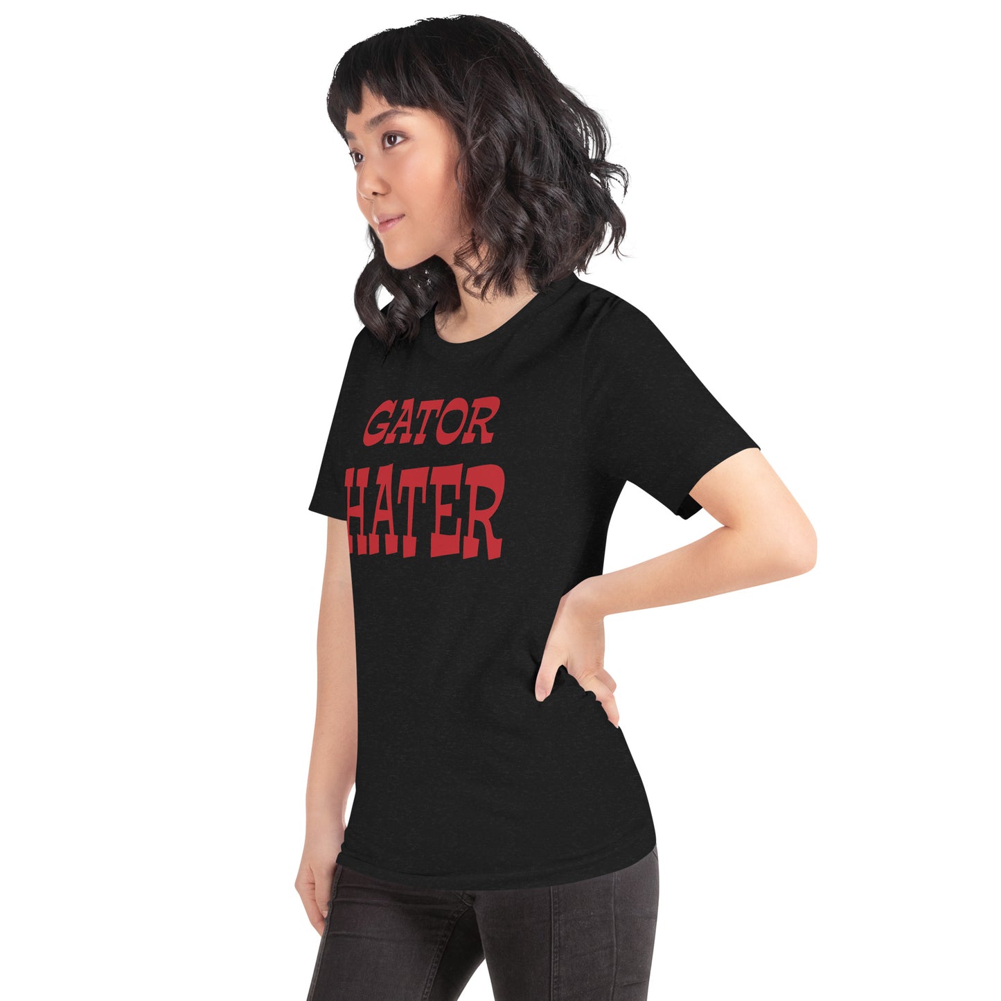 Gator Hater Red Logo Unisex t-shirt S-XL