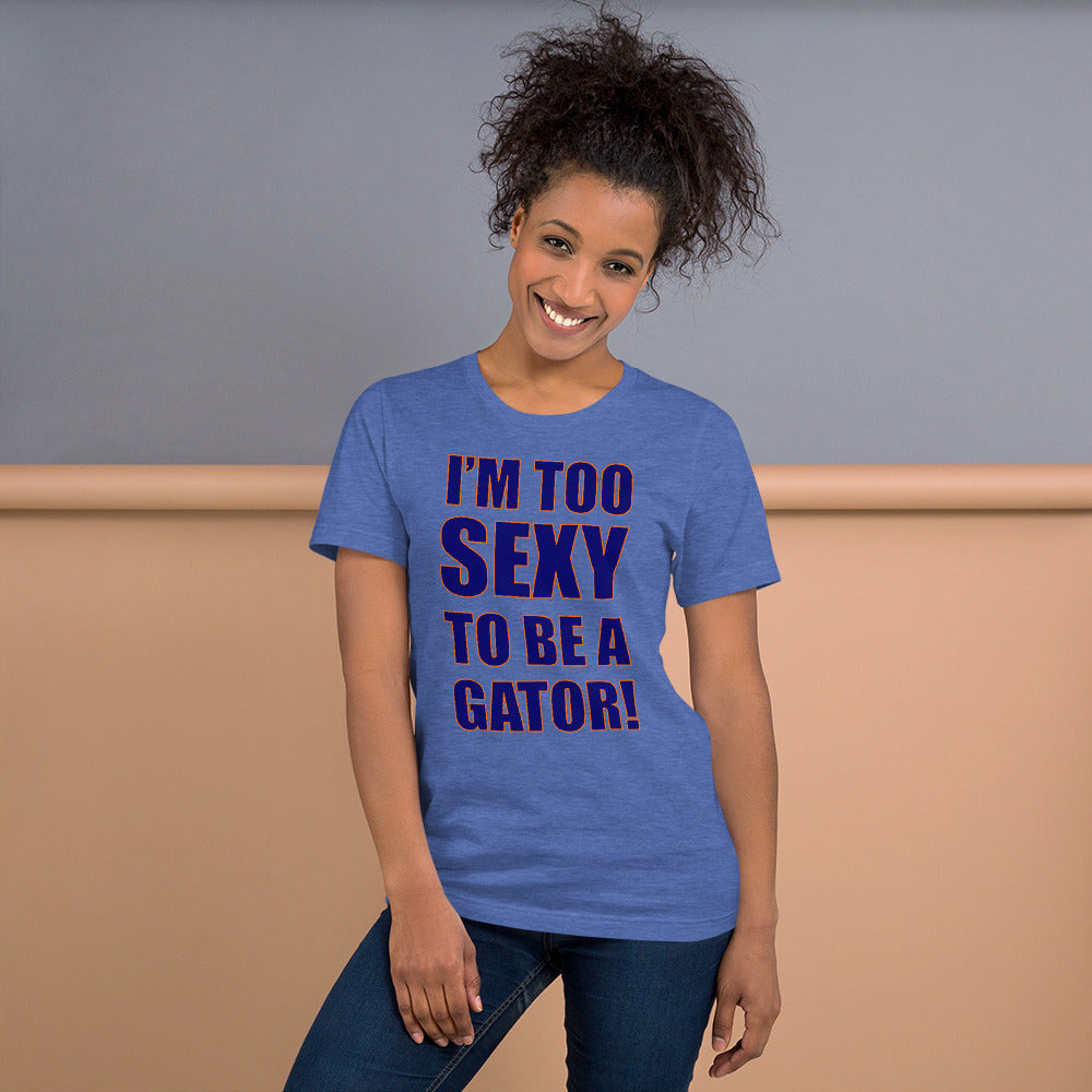 Too Sexy Navy&Orange Logo Unisex t-shirt S-XL